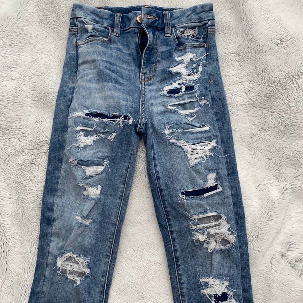 American eagle next level stretch jeans!